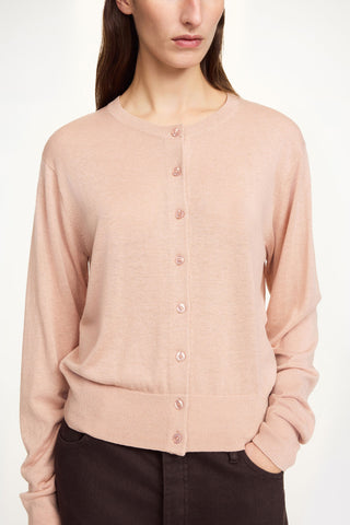 Montie Cardigan in Rose Dust