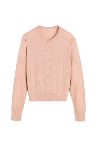 Montie Cardigan in Rose Dust