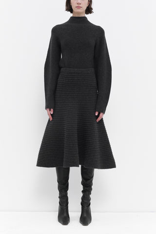 Kissira Skirt in Charcoal