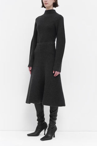 Kissira Skirt in Charcoal