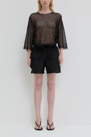 Kassim Top in Black