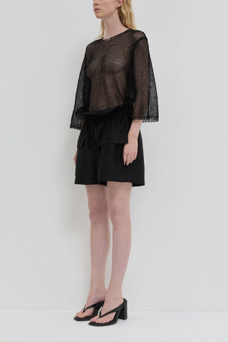 Kassim Top in Black