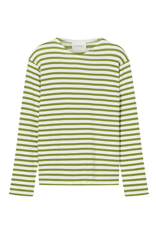 Basic Long Sleeve in Pistachio Green
