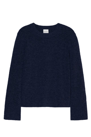 Crew Neck Long Sleeve in Dark Night