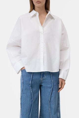 Embroidered Shirt in White