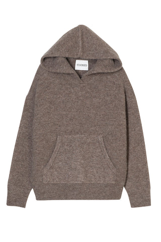 Hoodie in Clay Beige