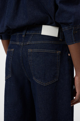 Jayla Wide Jean in Dark