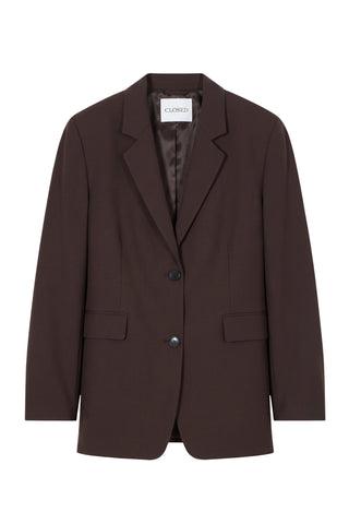 Lola Blazer in Mahogany