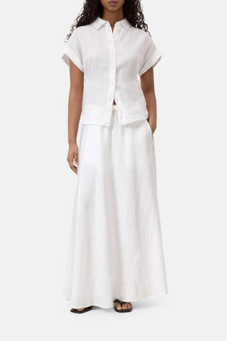 Maxi Skirt in White