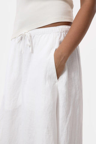 Maxi Skirt in White