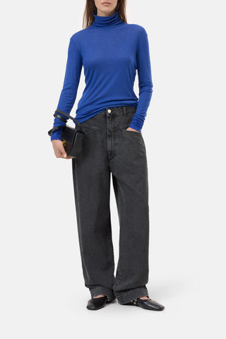 Turtleneck in Galaxy Blue