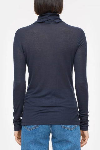 Turtleneck Long Sleeve in Dark Night