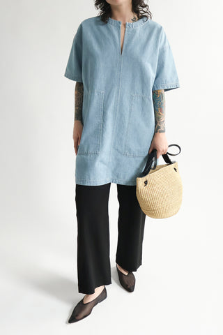 N.42 Bell Medium Bag in Natural