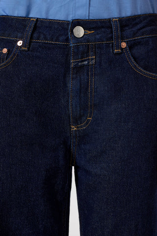 Jazzie Barrel Jean in Dark Blue