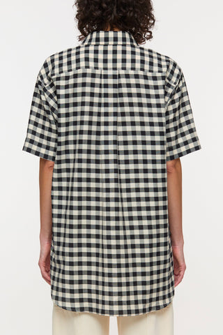 Oversized Shirt in Vichy Check
