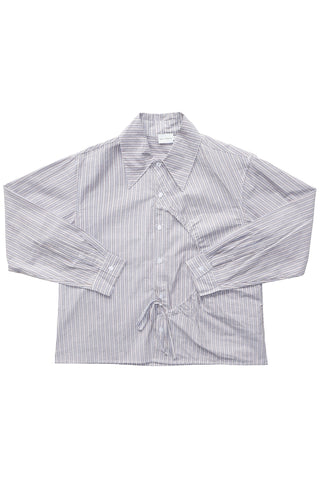 Arch Tie Shirt in Seas Stripe