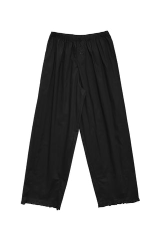 Flounce Pant in Black