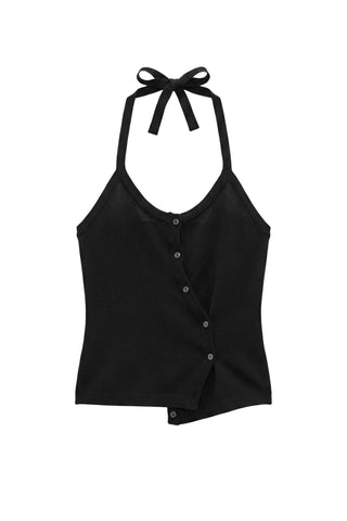 Cross Top in Black