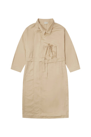 Longline Jacket in Beige