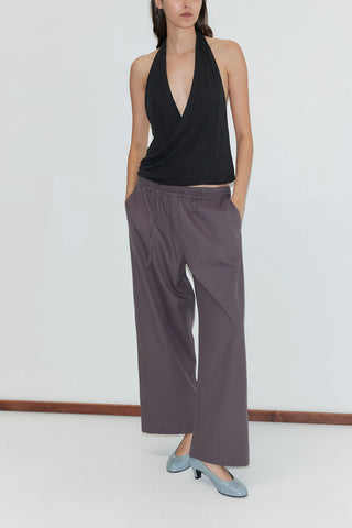 Loop Pant in Mulberry Stripe