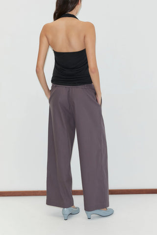Loop Pant in Mulberry Stripe