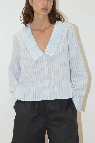 Sweep Shirt in Mineral Stripe
