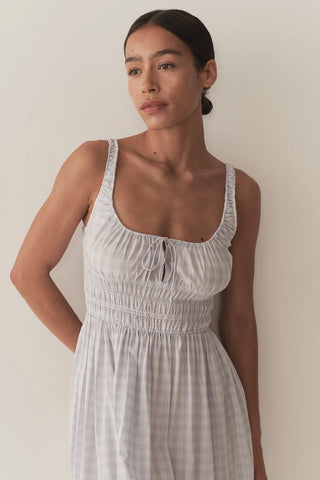 Quilla Dress in Marjorie Gingham