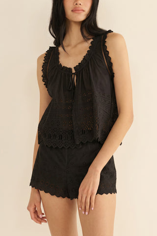 Toussine Top in Black
