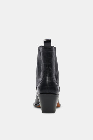 Senna Ankle Boot in Black Leather