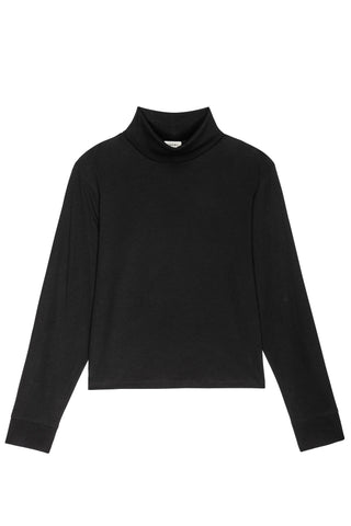 Jersey Turtleneck in Jet