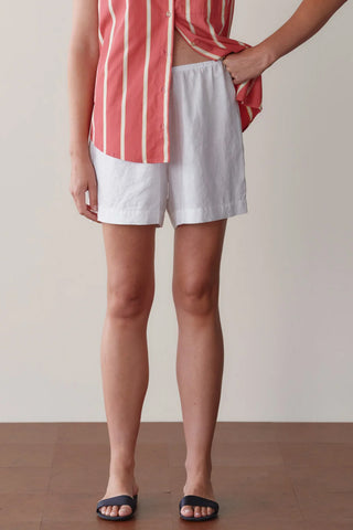Linen Short in Powder