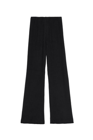 Sweater Rib Simple Pant in Jet