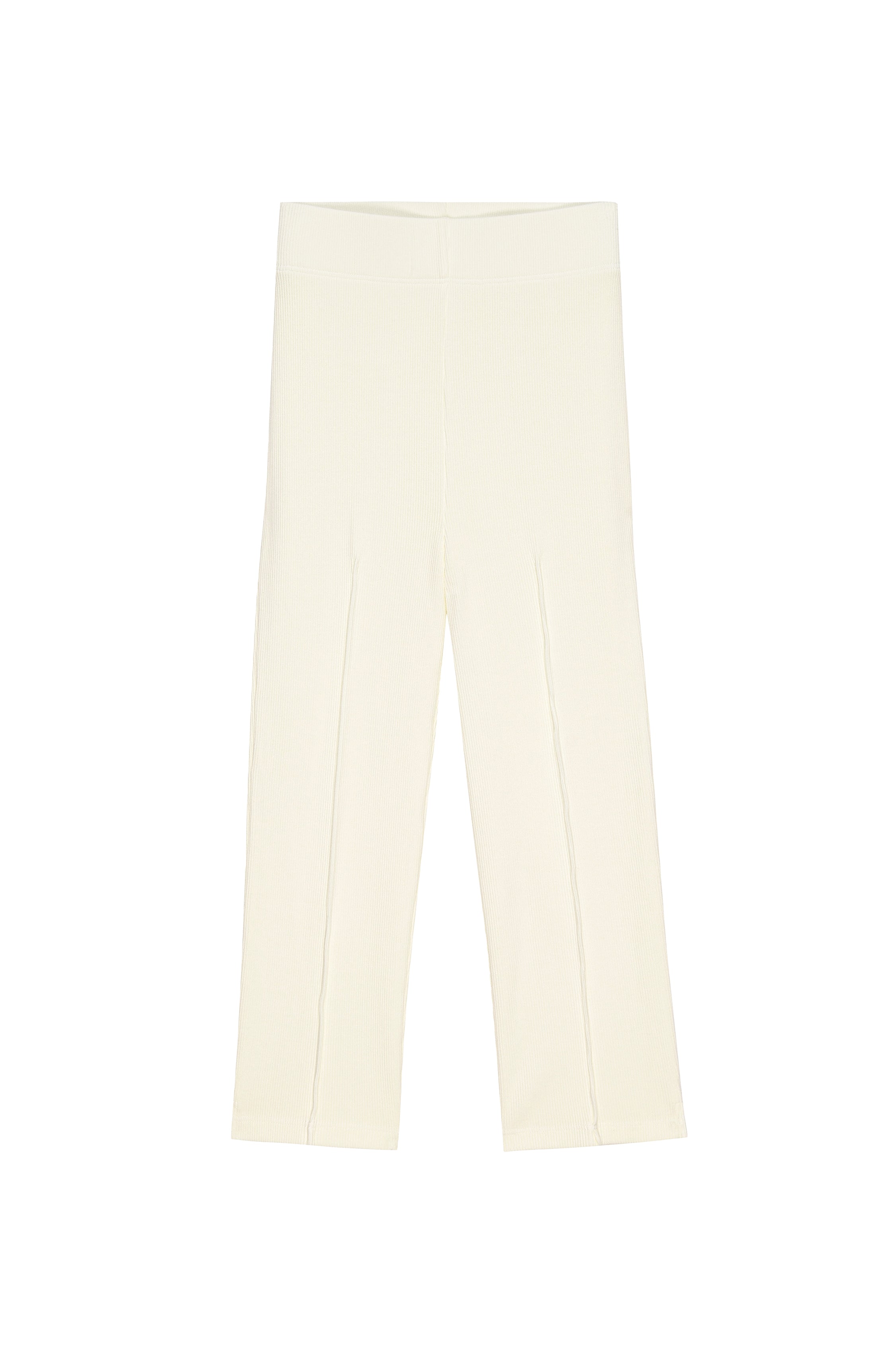 closed pedal pusher sale DONNI | The Rib Pedal Pusher in Creme