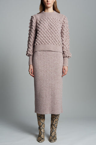 Camila Sweater in Pink Melange