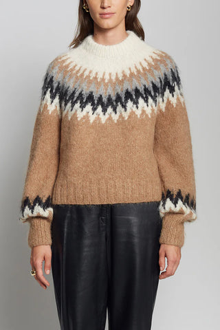 Harper Sweater in Camel