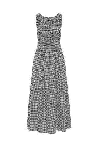 Carina Maxi Dress in Cantinho Gingham