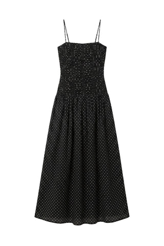 Mira Maxi Dress in Lola Polkadot