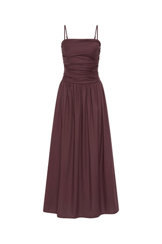 Portlligat Maxi Dress in Port