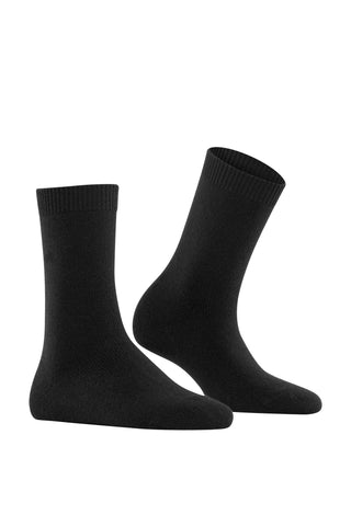 Cosy Wool Socks in Black