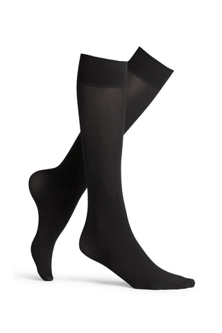 Pure Matt 50 Knee High Socks in Black
