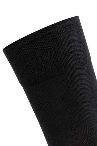 Soft Merino Sock in Black