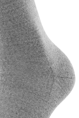 Soft Merino Sock in Light Grey