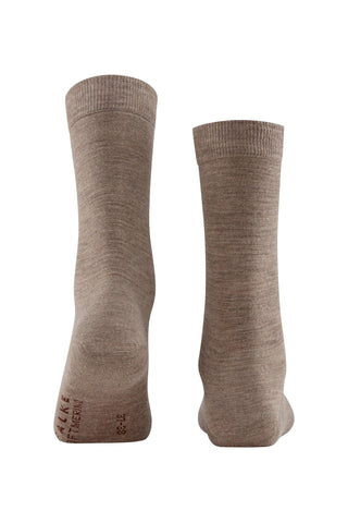 Soft Merino Sock in Pebble