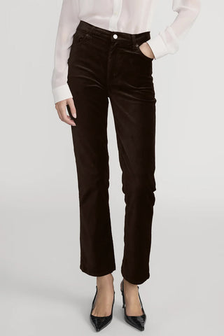 Le Sleek Straight Velveteen in Dark Clove