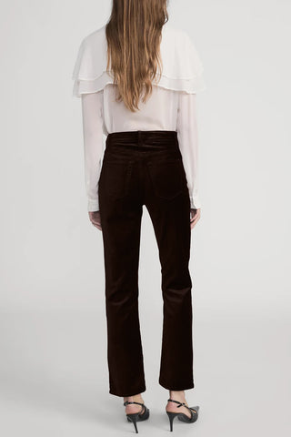 Le Sleek Straight Velveteen in Dark Clove