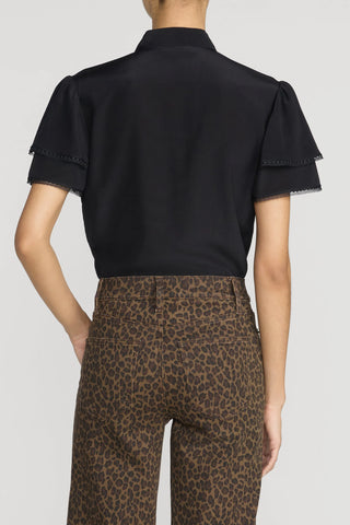 Silk Arcadia Top in Black