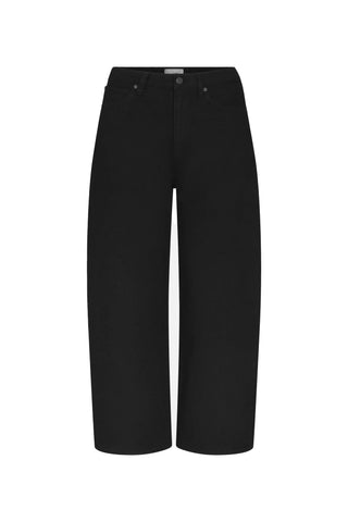 Bow Crop Jean in Black
