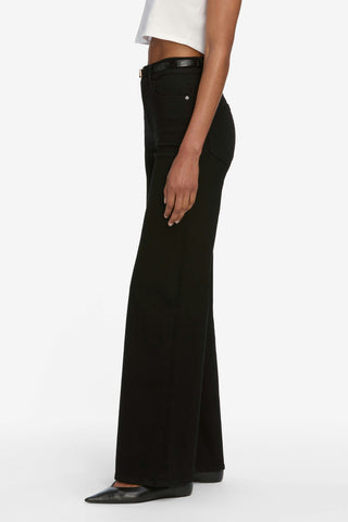 Pixie Le Slim Palazzo in Black