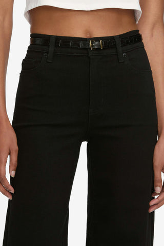 Pixie Le Slim Palazzo in Black