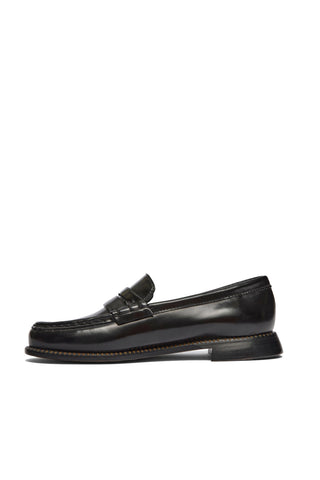 Elba Loafer in Black Spazzolato